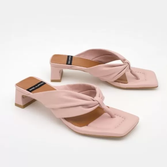 Shop Ángel Alarcón Aretha - Toe Sandal With Low Heel