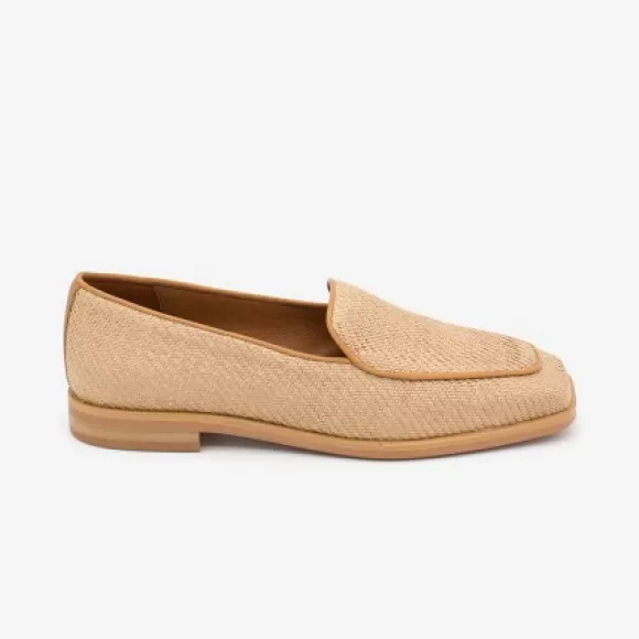 Best Sale Ángel Alarcón Bayan - Raffia And Leather Woman Moccasin