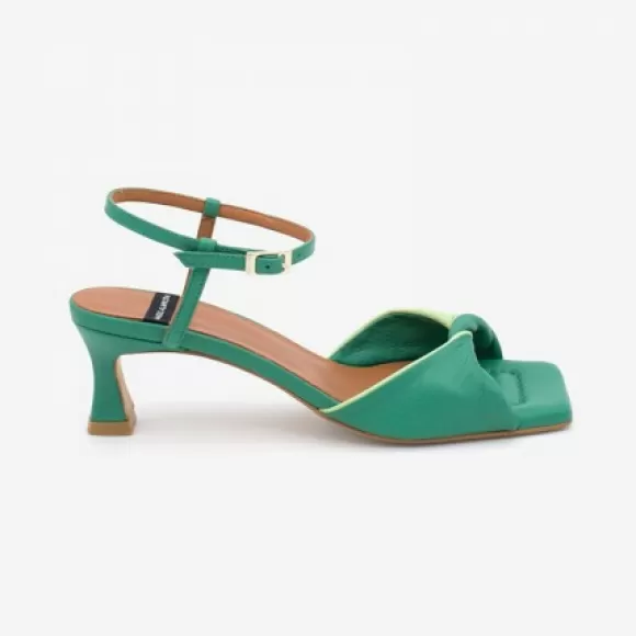 Flash Sale Ángel Alarcón Brandy - Leather Sandals With Padded Insole