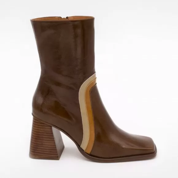 Flash Sale Ángel Alarcón Celine - Leather Heeled Booties