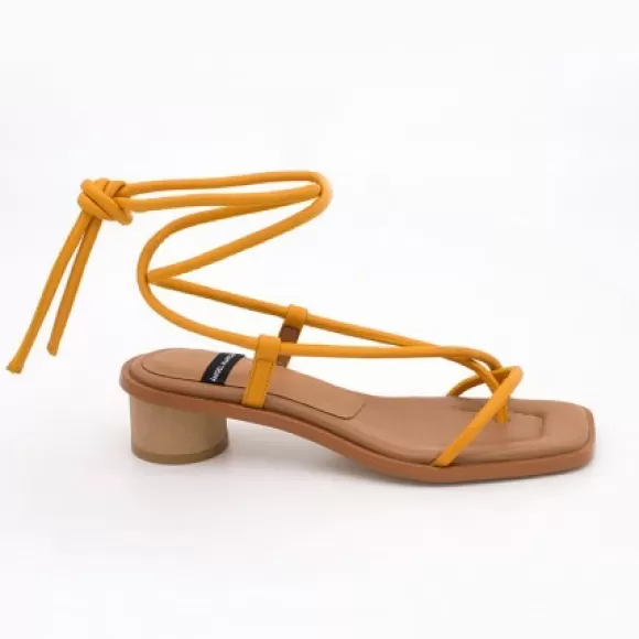 Discount Ángel Alarcón Christie - Lace-Up Foamed Sandals