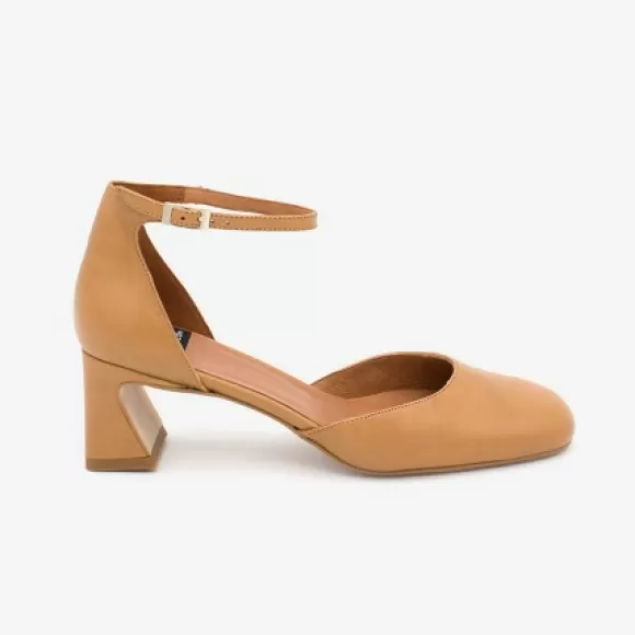 Shop Ángel Alarcón Daimee - Leather Women's Ankle Strap D'Orsay Shoe