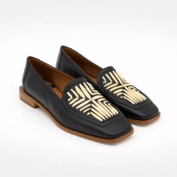 Clearance Ángel Alarcón Hedren - Leather Loafer Women's Shoes