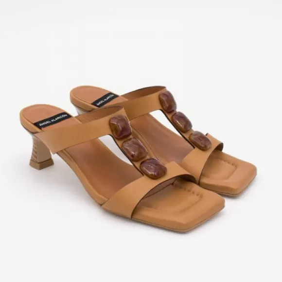 Store Ángel Alarcón Inme - Women's Sandals With Carey Trims And A Comfortable Hell