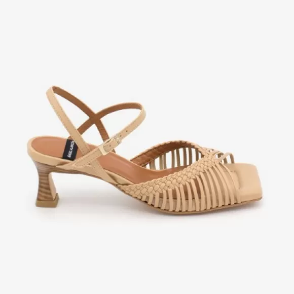 Hot Ángel Alarcón Invar - Ankle Strap Heeled Comfortable Sandals