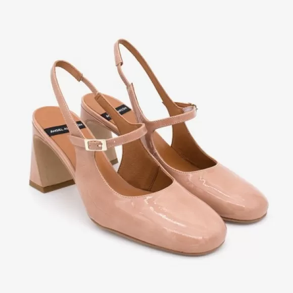 Cheap Ángel Alarcón Jaden - Patent Leather Sling Back Mary Jane