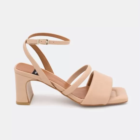 Outlet Ángel Alarcón Jelis - Ankle Strap Leather Padded Sandals