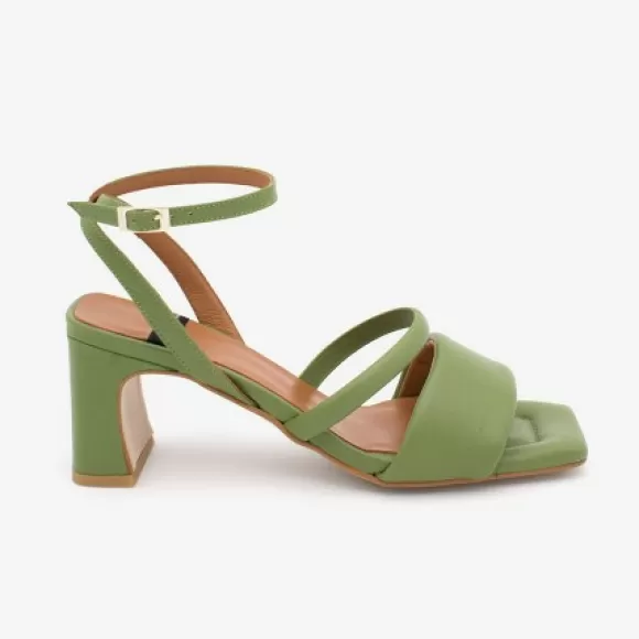 New Ángel Alarcón Jelis - Ankle Strap Leather Padded Sandals