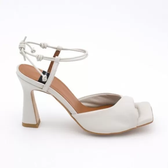 New Ángel Alarcón Karyn - Leather High Heel Sandals With Padded Insole