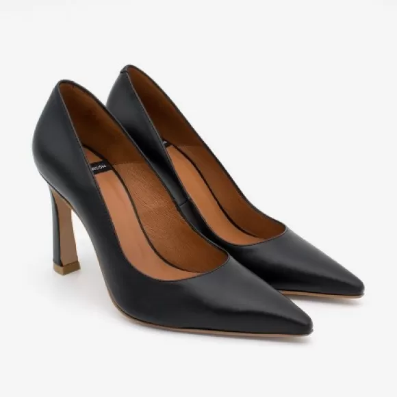 Online Ángel Alarcón Lariah - Leather Pointed Toe Stiletto