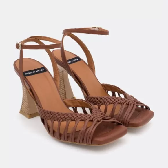 Clearance Ángel Alarcón Maelis - Ankle Strap Sandals With High Heel