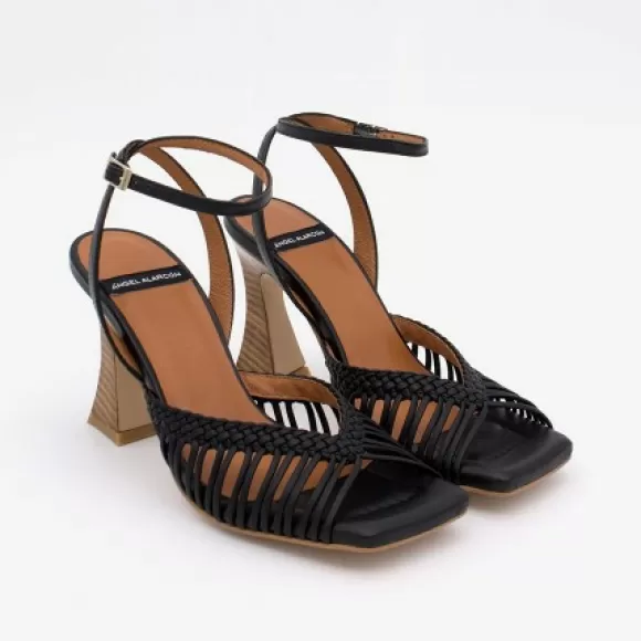 Best Sale Ángel Alarcón Maelis - Ankle Strap Sandals With High Heel