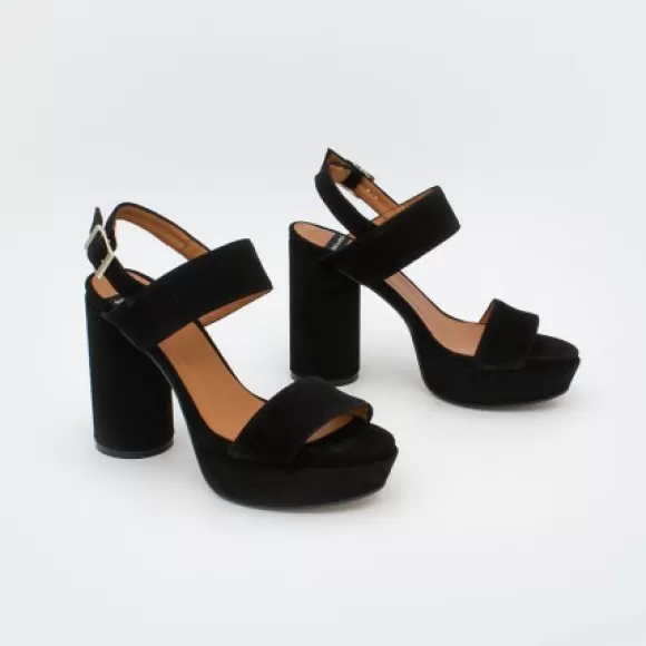 Fashion Ángel Alarcón Mahe - Platform Sandals With Round High Heels