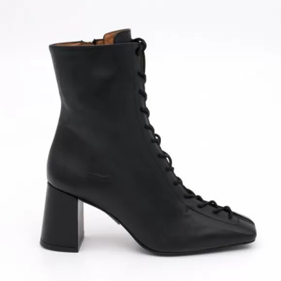 Flash Sale Ángel Alarcón Pacuare - Ankle Boots With Laces And Zipper, Wide Heels