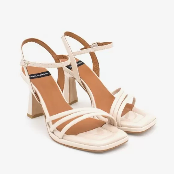 Online Ángel Alarcón Peiron - Patent Leather Ankle Strap Sandals