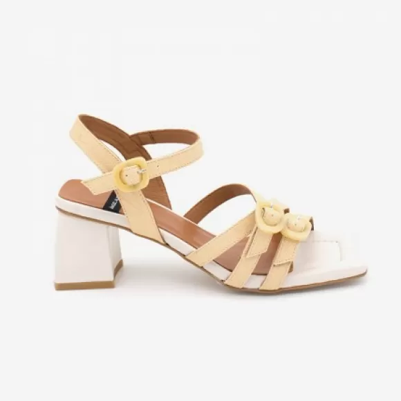 Online Ángel Alarcón Ralia - Slingback Raffia & Leather Sandals With Carey Trim