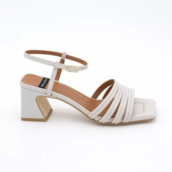 Cheap Ángel Alarcón Roberts - Leather Strap Sandals With Medium Heel