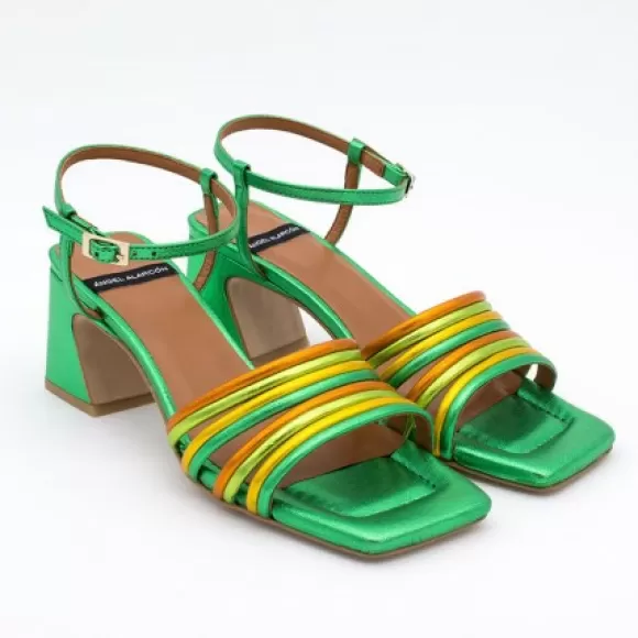 Cheap Ángel Alarcón Roberts - Strap Sandals With Medium Heel