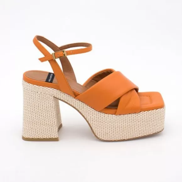 Cheap Ángel Alarcón Sangalo - Padded Sandal With Block Heel &Platform