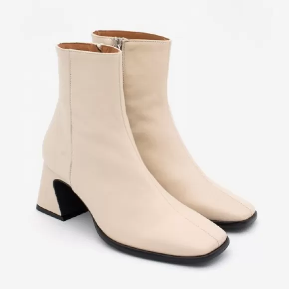 Online Ángel Alarcón Shaba - Women's Booties Made In Leather With Medium Heel