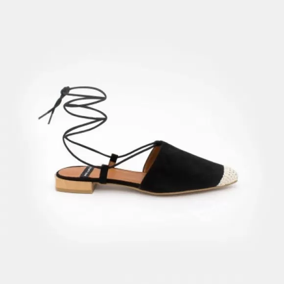 Outlet Ángel Alarcón Siros - Lace Up Slingback Flat