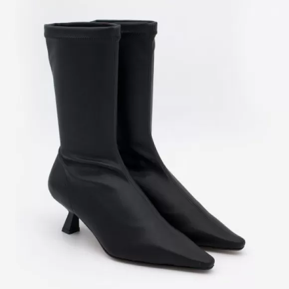 Best Sale Ángel Alarcón Surama - Elastic Booties With Comfortable Low Heel