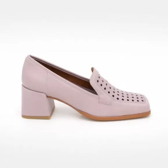 Fashion Ángel Alarcón Tatum - Leather Heeled Summer Loafer