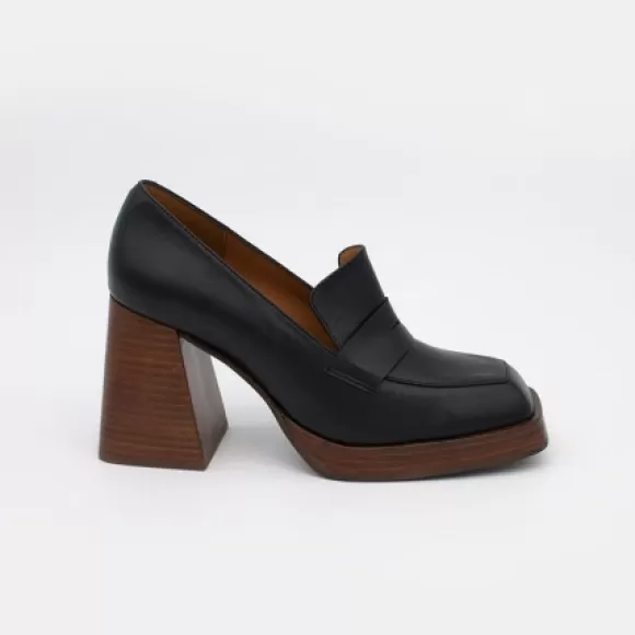 Discount Ángel Alarcón Tular - Women's Chunky Heels & Platforms Leather Moccasins