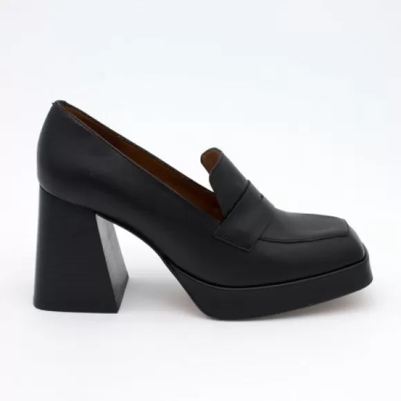 Best Sale Ángel Alarcón Tular - Women's Chunky Heels & Platforms Leather Moccasins