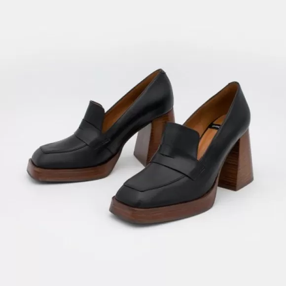 Discount Ángel Alarcón Tular - Women's Chunky Heels & Platforms Leather Moccasins