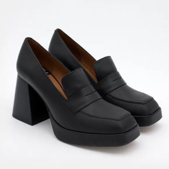 Best Sale Ángel Alarcón Tular - Women's Chunky Heels & Platforms Leather Moccasins