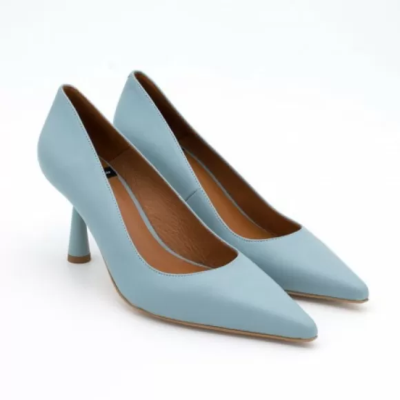 Store Ángel Alarcón Vega - Lether Stiletto With A Round Conical Heel Design